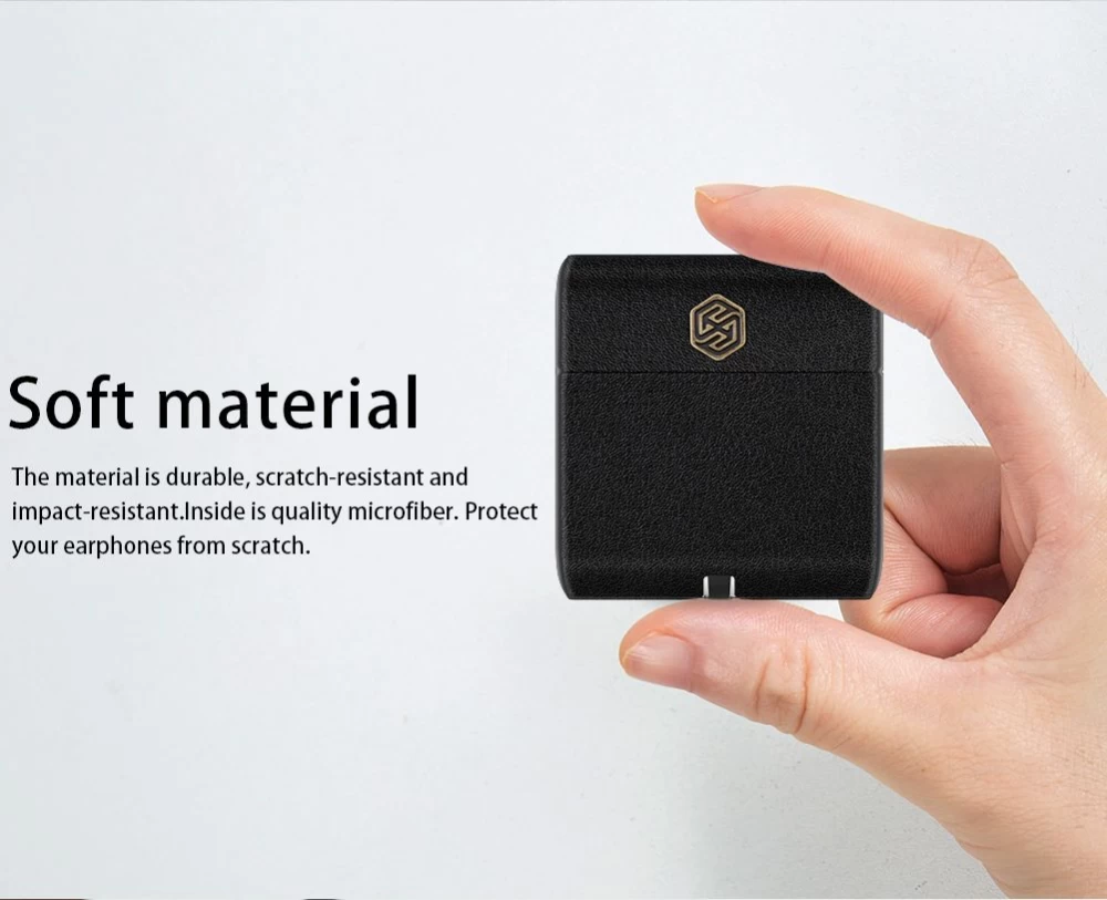 Apple AirPods Kaitseümbrised ja kotid must Wireless Charging 