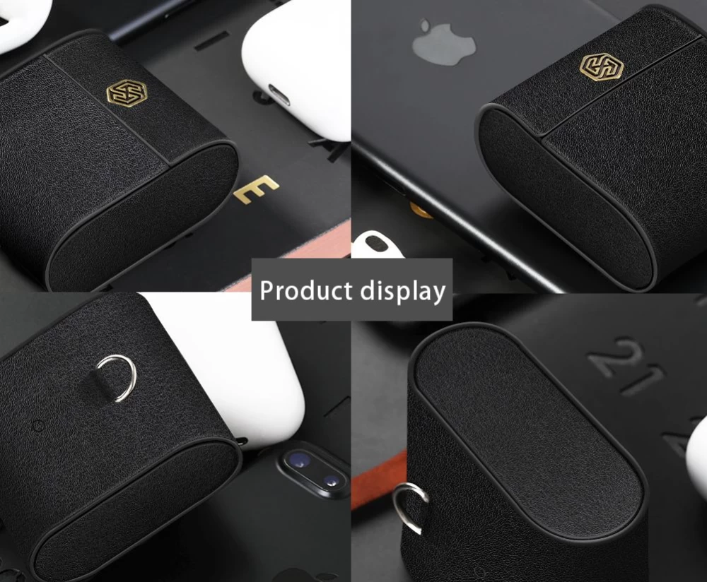 Apple AirPods Kaitseümbrised ja kotid must Wireless Charging 