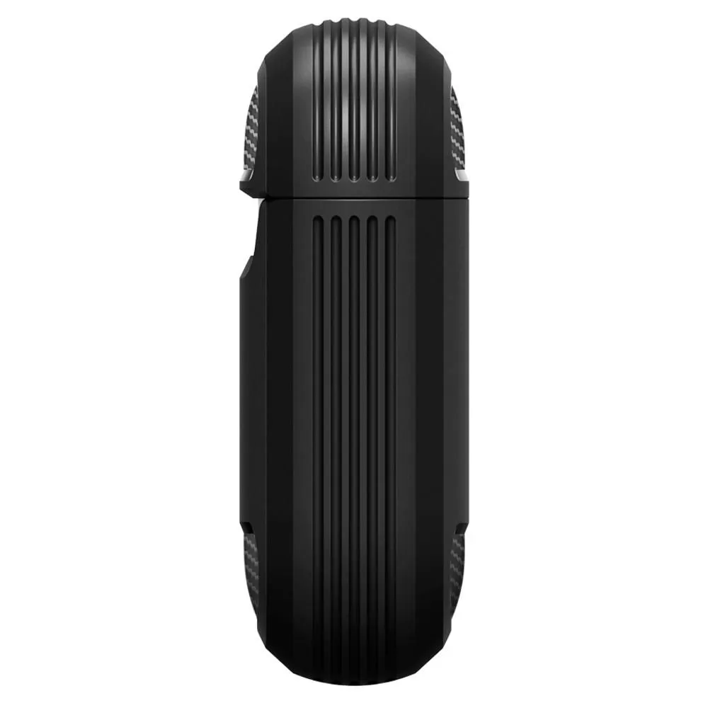 Apple AirPods telefoni ümbris must SPIGEN RUGGED ARMOR