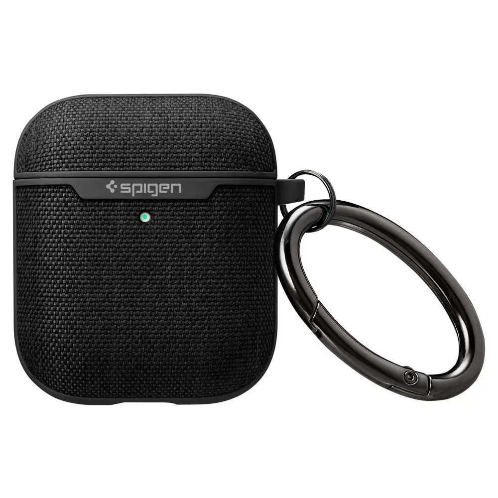 Apple AirPods suojakuori, suojakotelo musta SPIGEN URBAN FIT