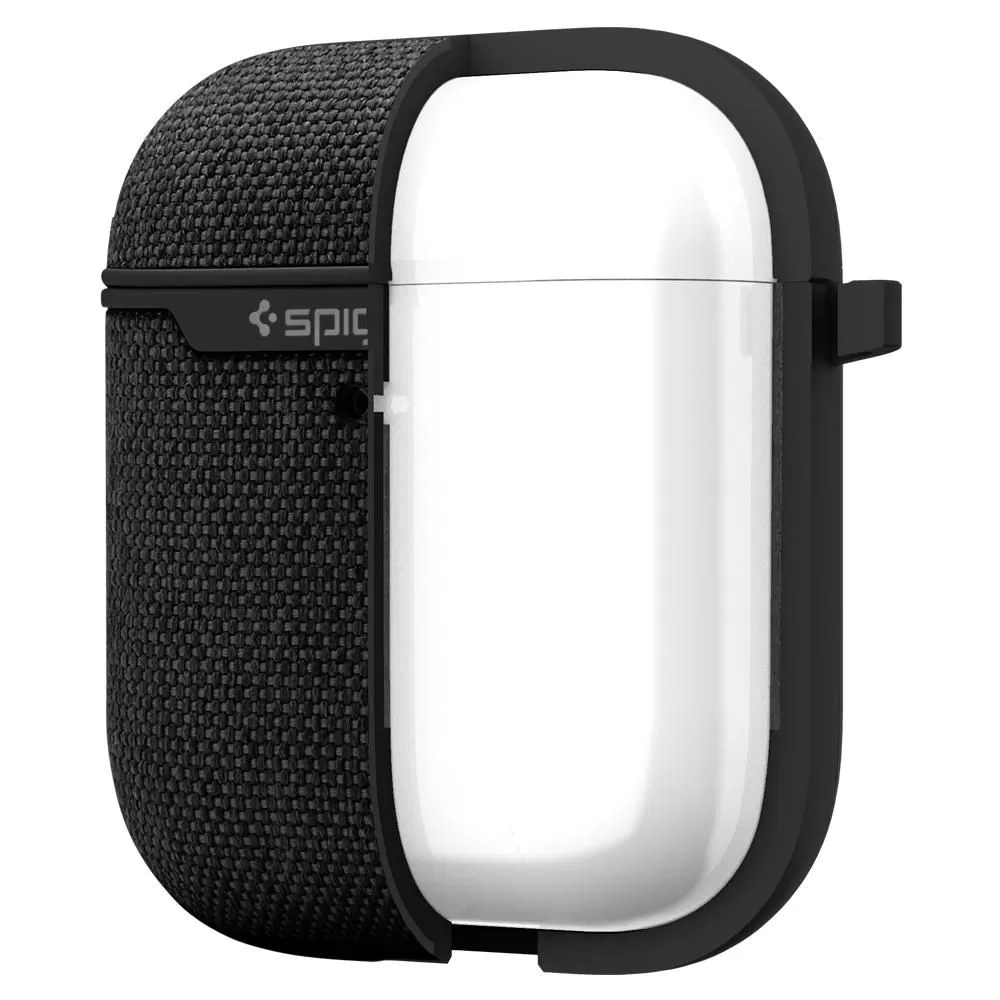 Apple AirPods suojakuori, suojakotelo musta SPIGEN URBAN FIT
