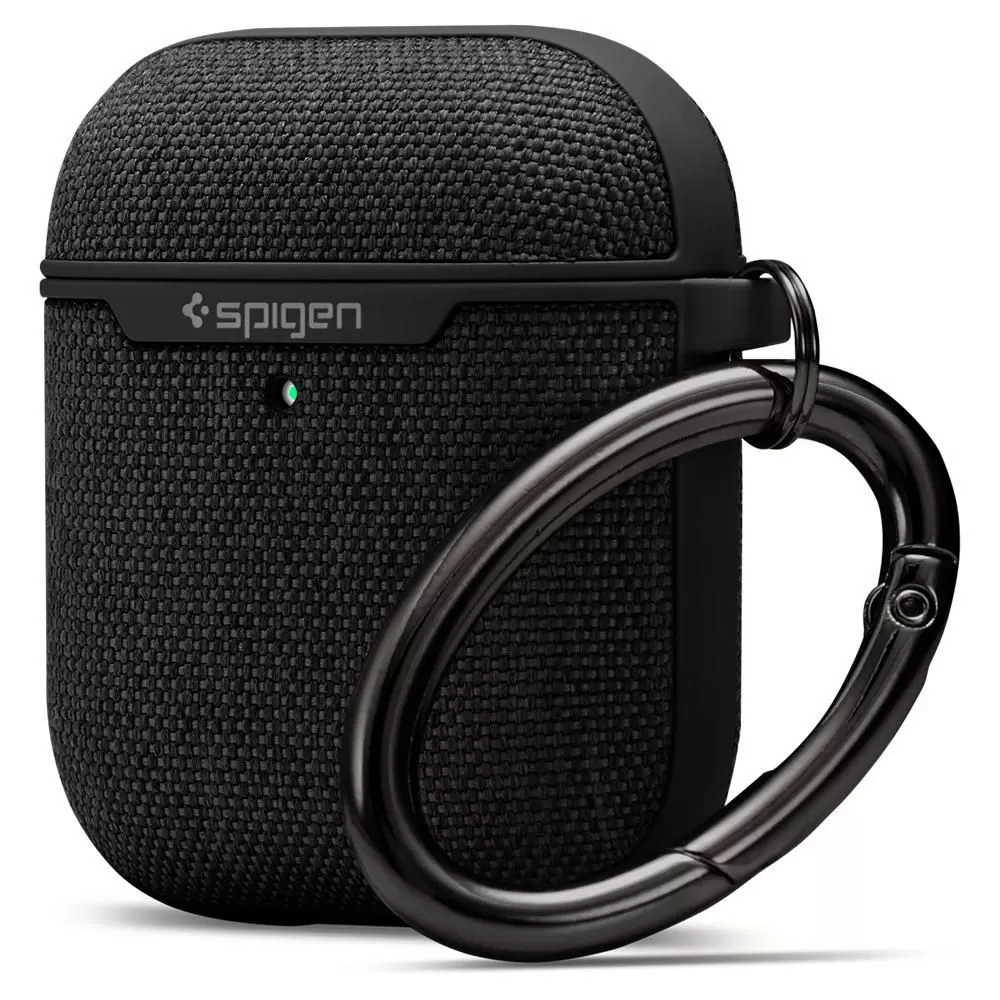 Apple AirPods suojakuori, suojakotelo musta SPIGEN URBAN FIT