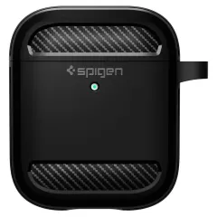 Apple AirPods telefoni ümbris must SPIGEN RUGGED ARMOR