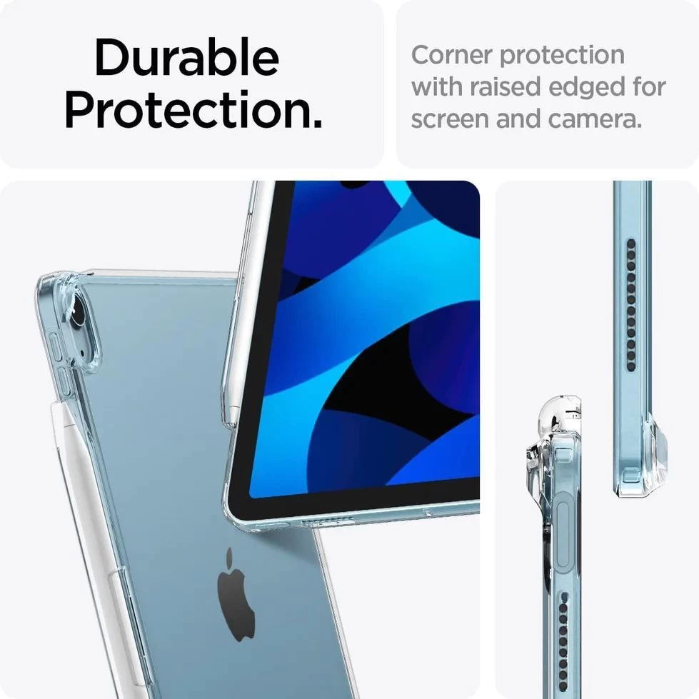 Apple iPad Air 4 (2020) Planšetės dėklas skaidrus SPIGEN Airskin Hybrid