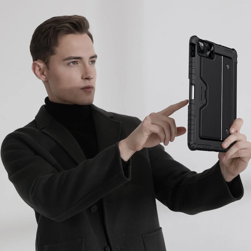 Apple iPad Air 4 (2020) Planšetės dėklas Juoda NILLKIN BUMPER COMBO KEYBOARD