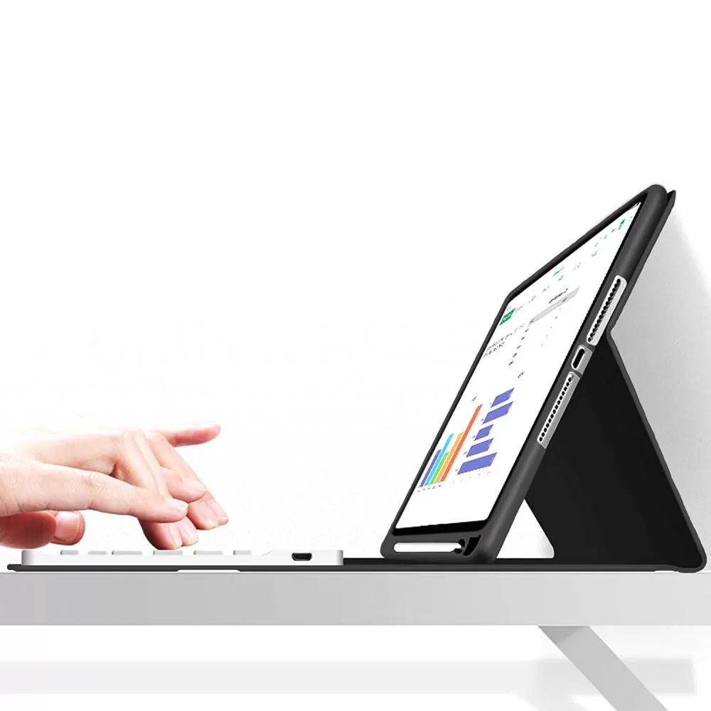 Apple iPad Air 4 (2020) Planšetės dėklas Juoda TECH-PROTECT SC PEN + KEYBOARD