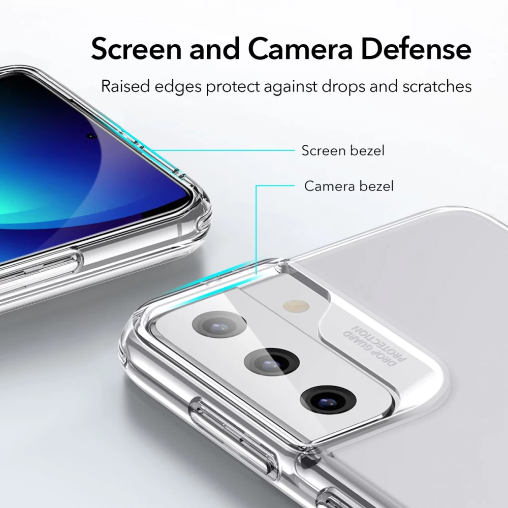 Samsung Galaxy S21 Plus dėklas skaidrus ESR Air Shield Boost 