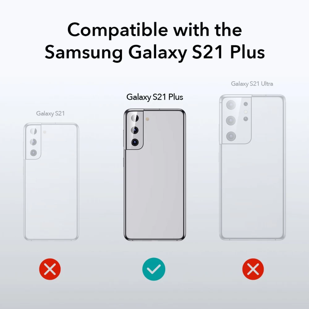 Samsung Galaxy S21 Plus dėklas skaidrus ESR Air Shield Boost 