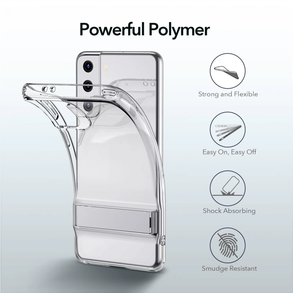 Samsung Galaxy S21 Plus dėklas skaidrus ESR Air Shield Boost 