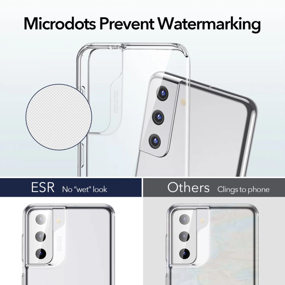 Samsung Galaxy S21 Plus dėklas skaidrus ESR Air Shield Boost 