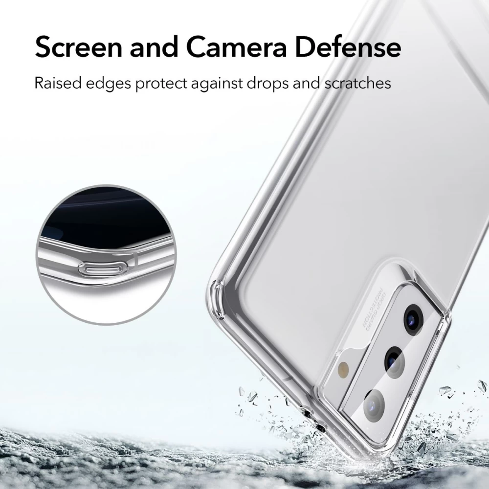 Samsung Galaxy S21 Plus dėklas skaidrus ESR Air Shield Boost 