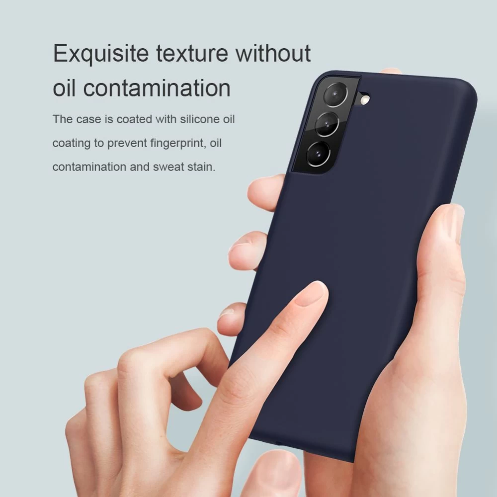 Samsung Galaxy S21 Plus dėklas raudonas Nillkin Flex Pure 