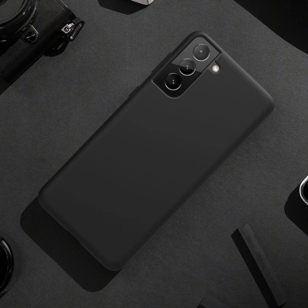 Samsung Galaxy S21 Plus dėklas raudonas Nillkin Flex Pure 