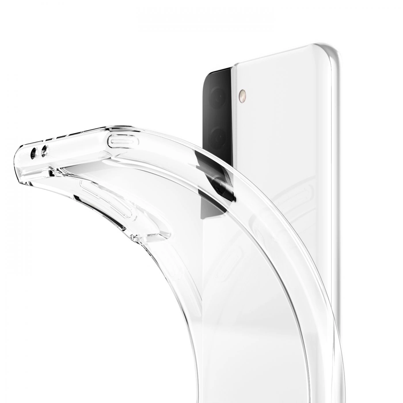 Samsung Galaxy S21 Plus dėklas skaidrus ESR Air Shield Boost