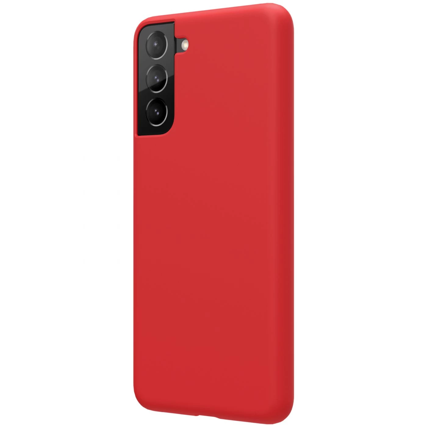Samsung Galaxy S21 Plus dėklas raudonas Nillkin Flex Pure