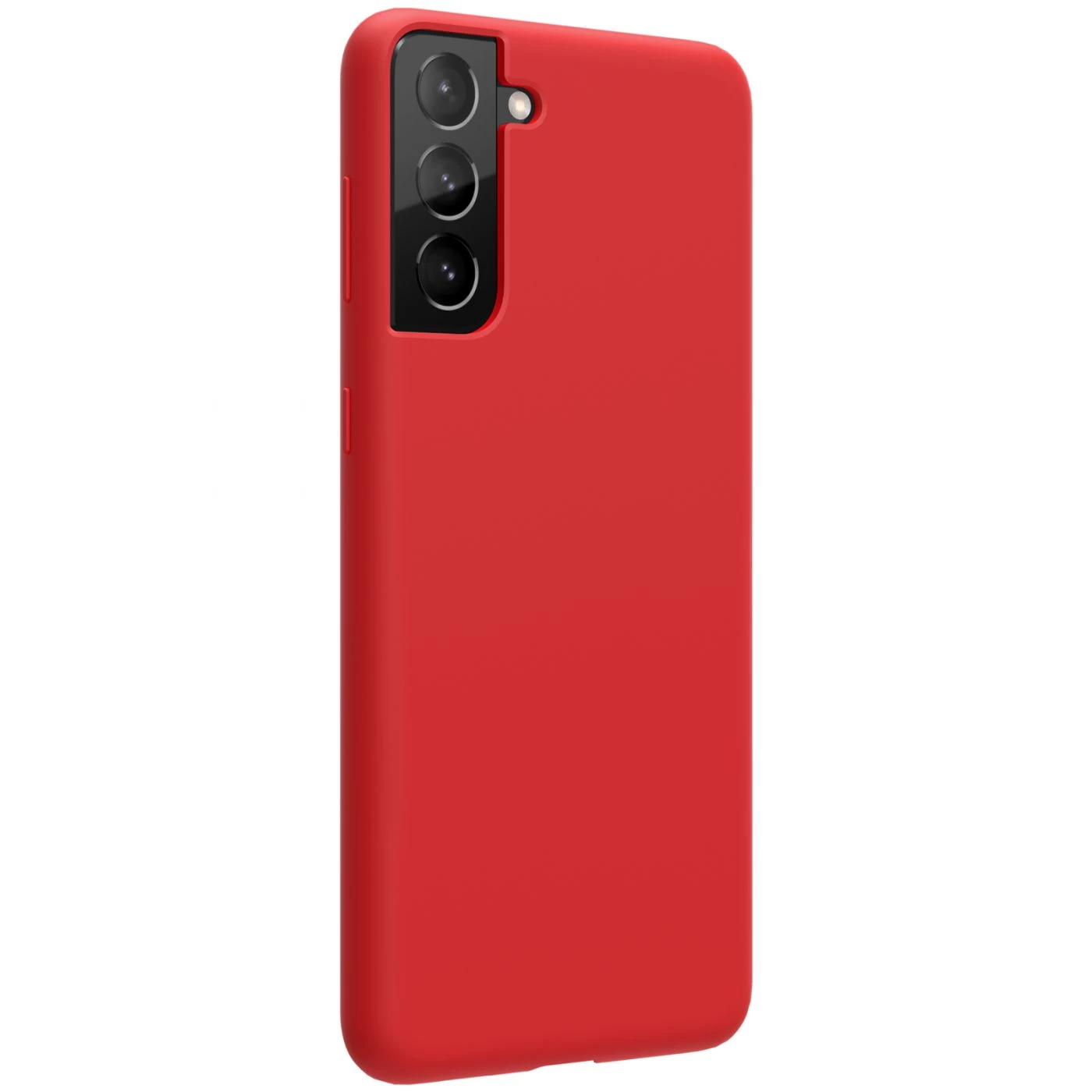 Samsung Galaxy S21 Plus dėklas raudonas Nillkin Flex Pure