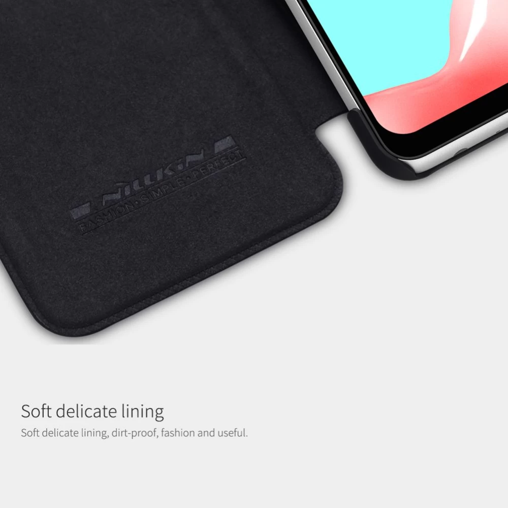 Samsung Galaxy A32 5G dėklas rudas Nillkin Qin Leather 