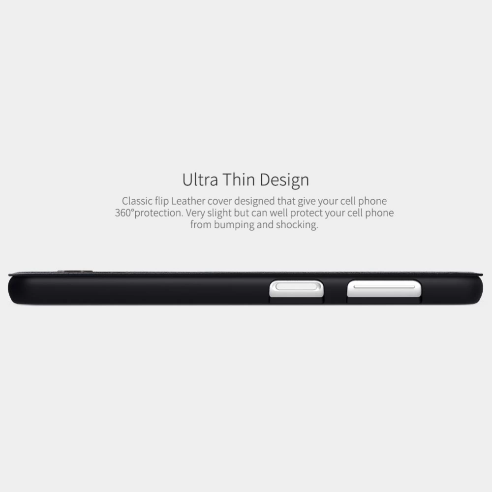 Samsung Galaxy A32 5G dėklas Juoda Nillkin Qin Leather 