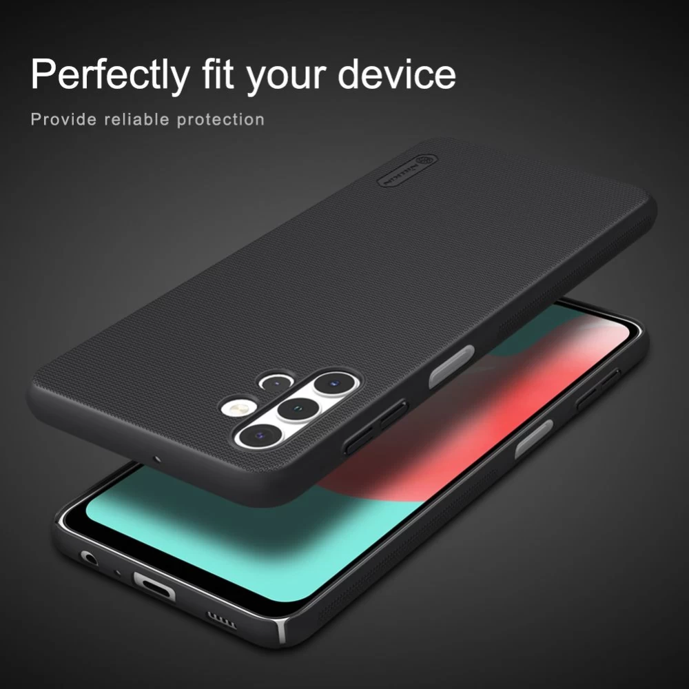 Samsung Galaxy A32 5G dėklas raudonas Nillkin Super Frosted Shield 
