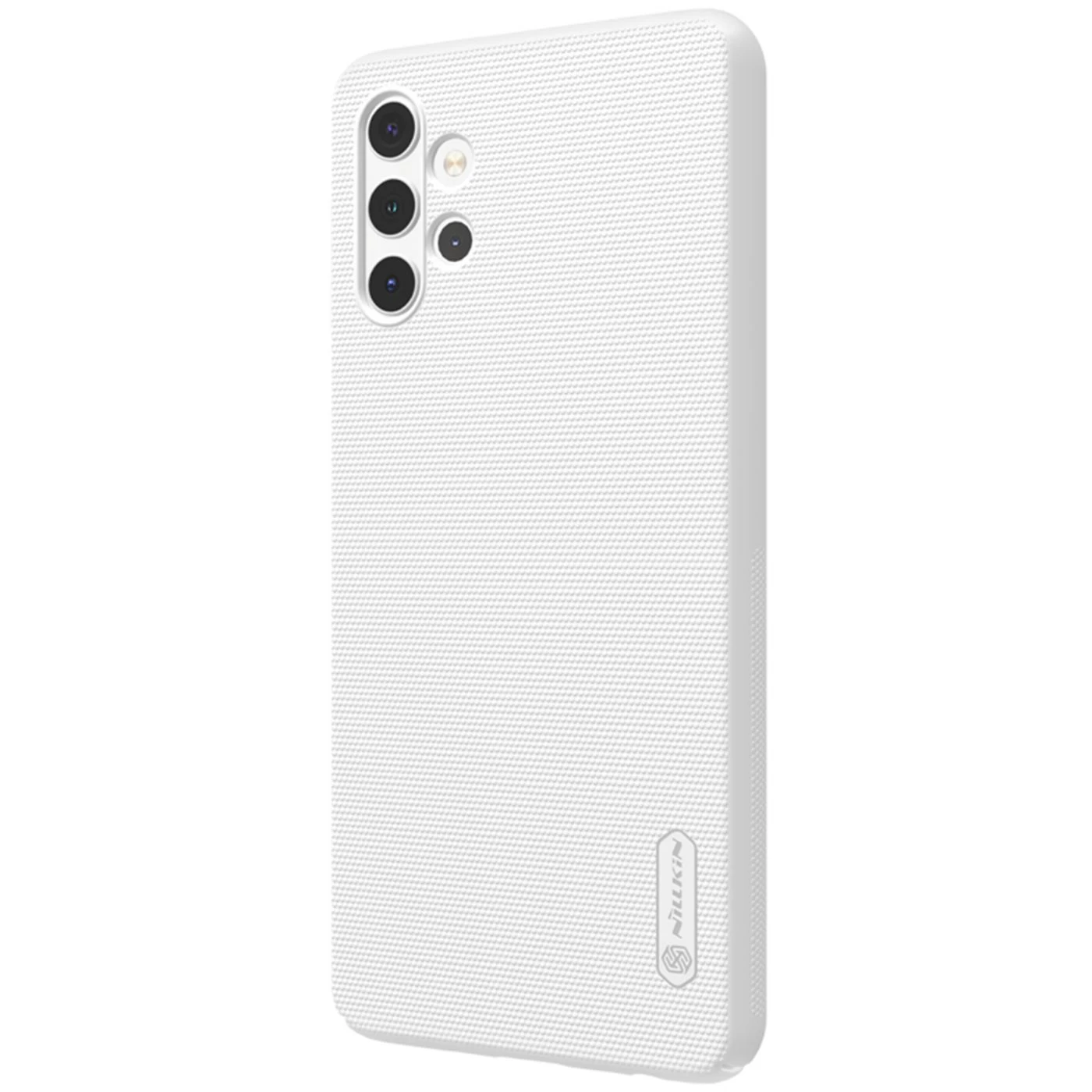 Samsung Galaxy A32 5G dėklas baltas Nillkin Super Frosted Shield