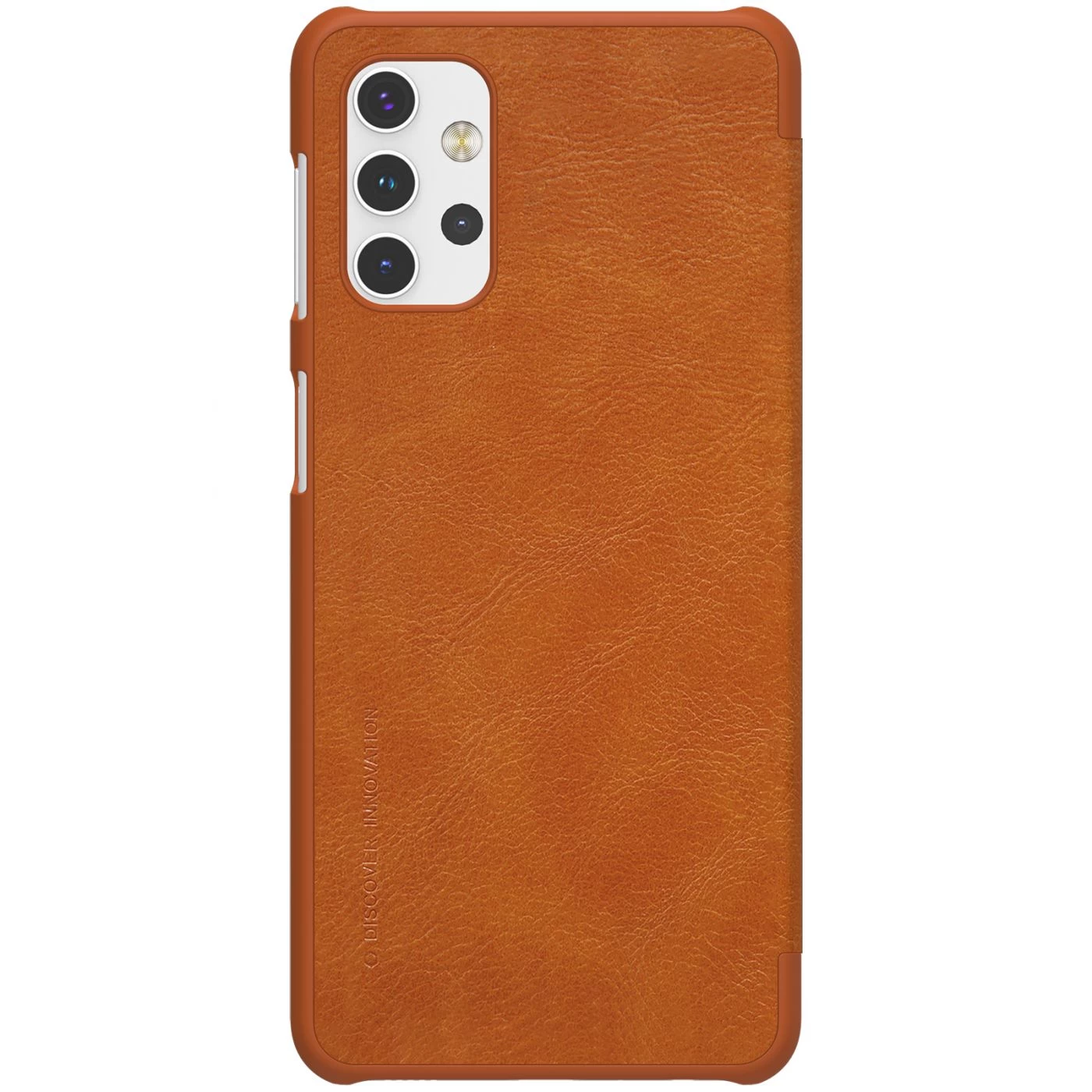 Samsung Galaxy A32 5G dėklas rudas Nillkin Qin Leather