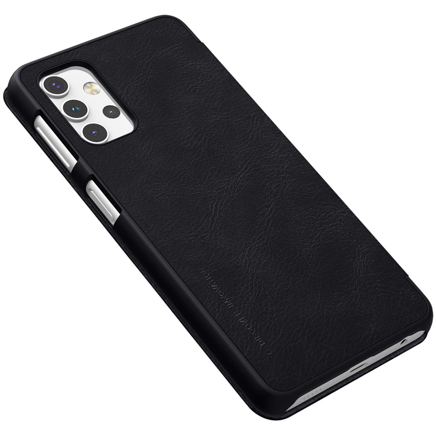Samsung Galaxy A32 5G dėklas Juoda Nillkin Qin Leather