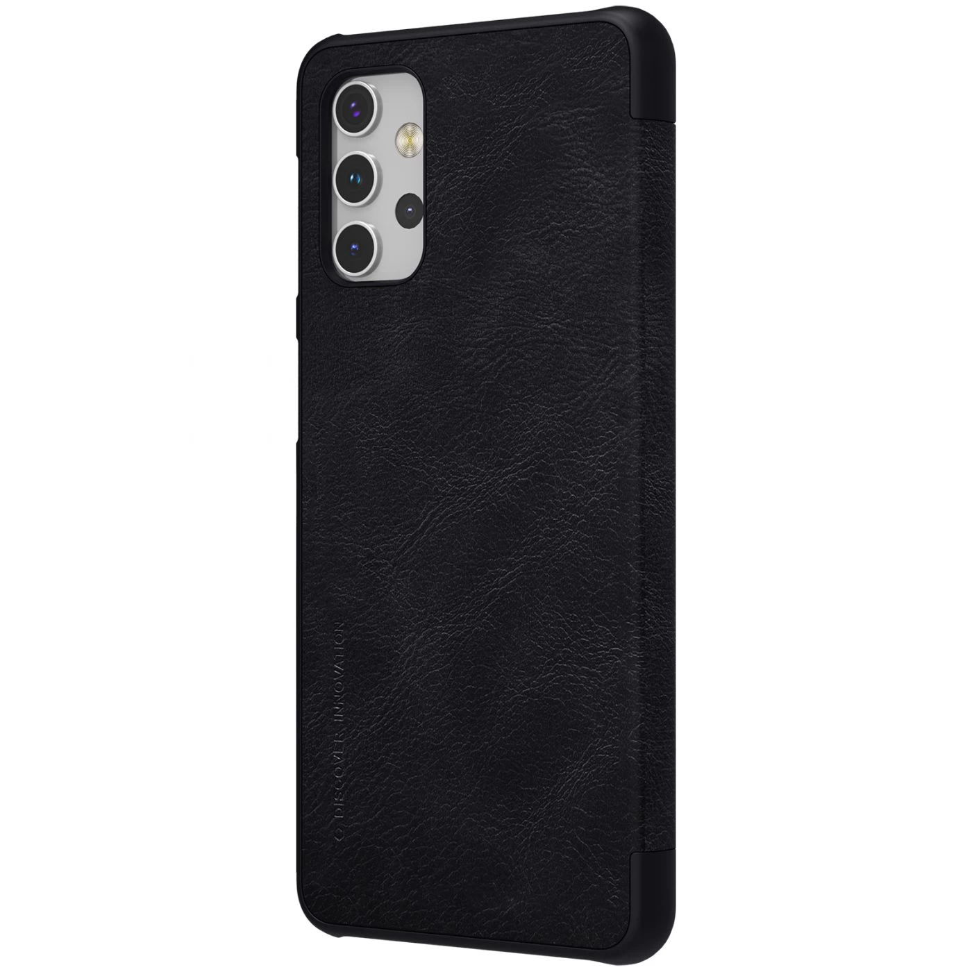 Samsung Galaxy A32 5G dėklas Juoda Nillkin Qin Leather
