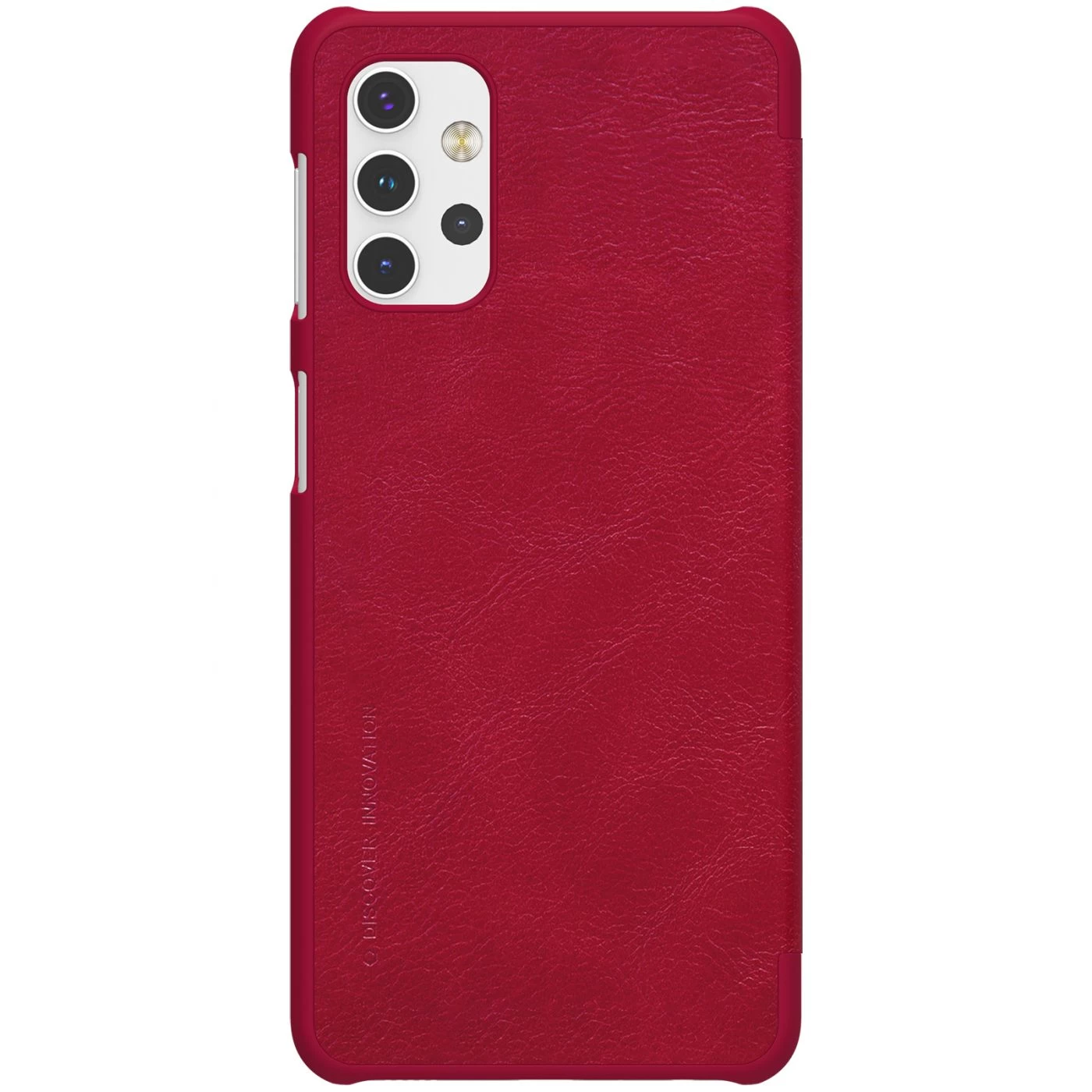 Samsung Galaxy A32 5G dėklas raudonas Nillkin Qin Leather