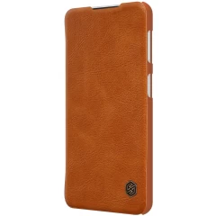 Samsung Galaxy A32 5G dėklas rudas Nillkin Qin Leather 