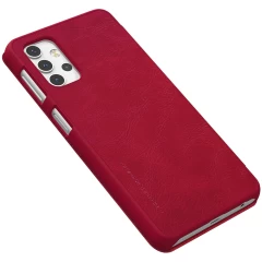 Samsung Galaxy A32 5G dėklas raudonas Nillkin Qin Leather 
