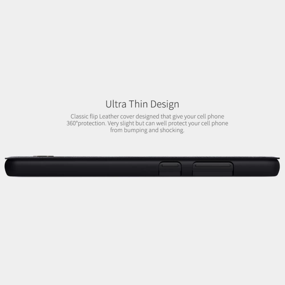 Samsung Galaxy A72 5G case black Nillkin Qin Leather 