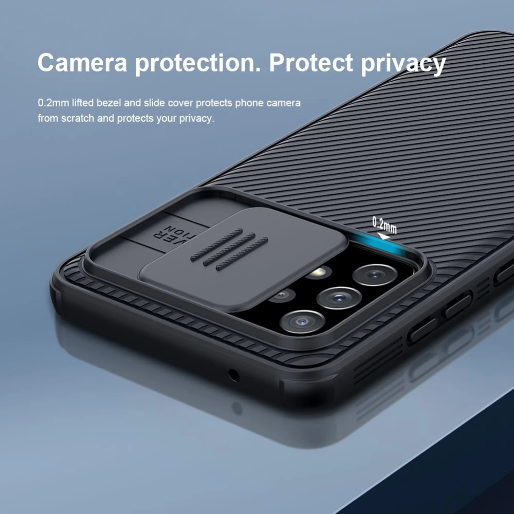 Samsung Galaxy A72 5G case black Nillkin CamShield Pro 