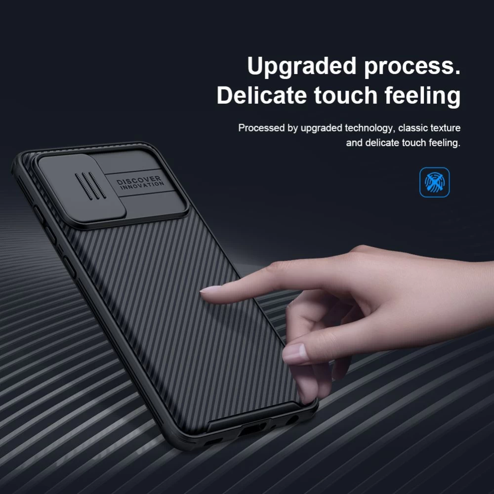 Samsung Galaxy A72 5G case black Nillkin CamShield Pro 