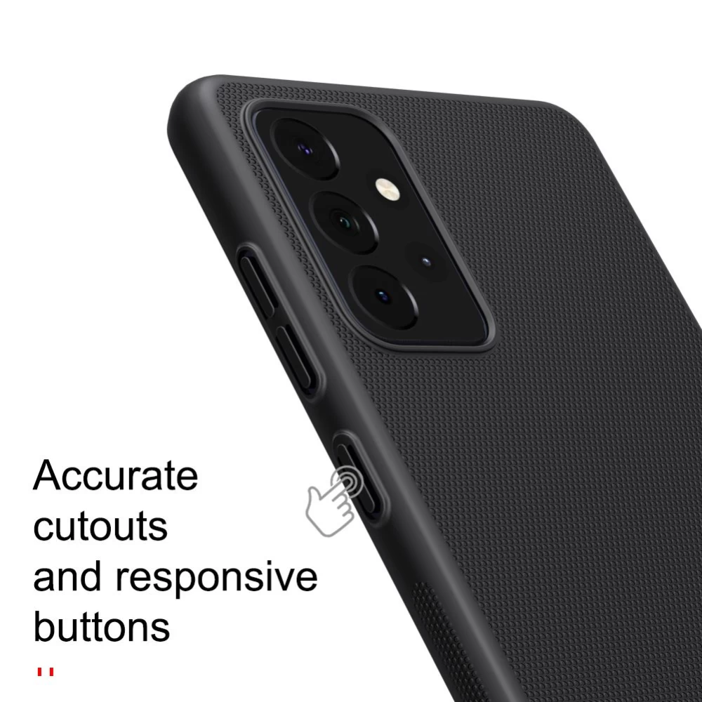 Samsung Galaxy A72 5G case red Nillkin Super Frosted Shield 