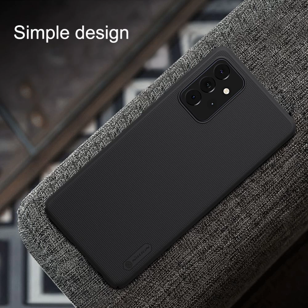 Samsung Galaxy A72 5G case blue Nillkin Super Frosted Shield 