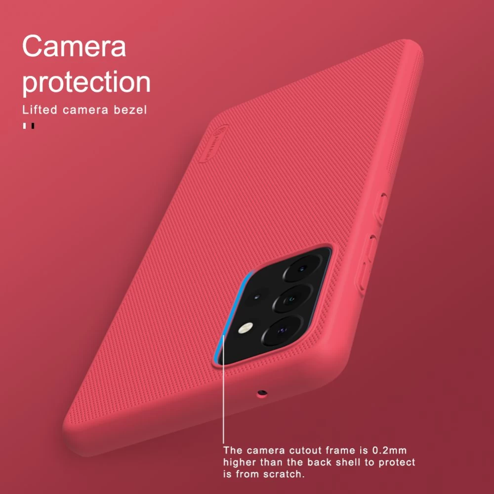 Samsung Galaxy A72 5G case blue Nillkin Super Frosted Shield 