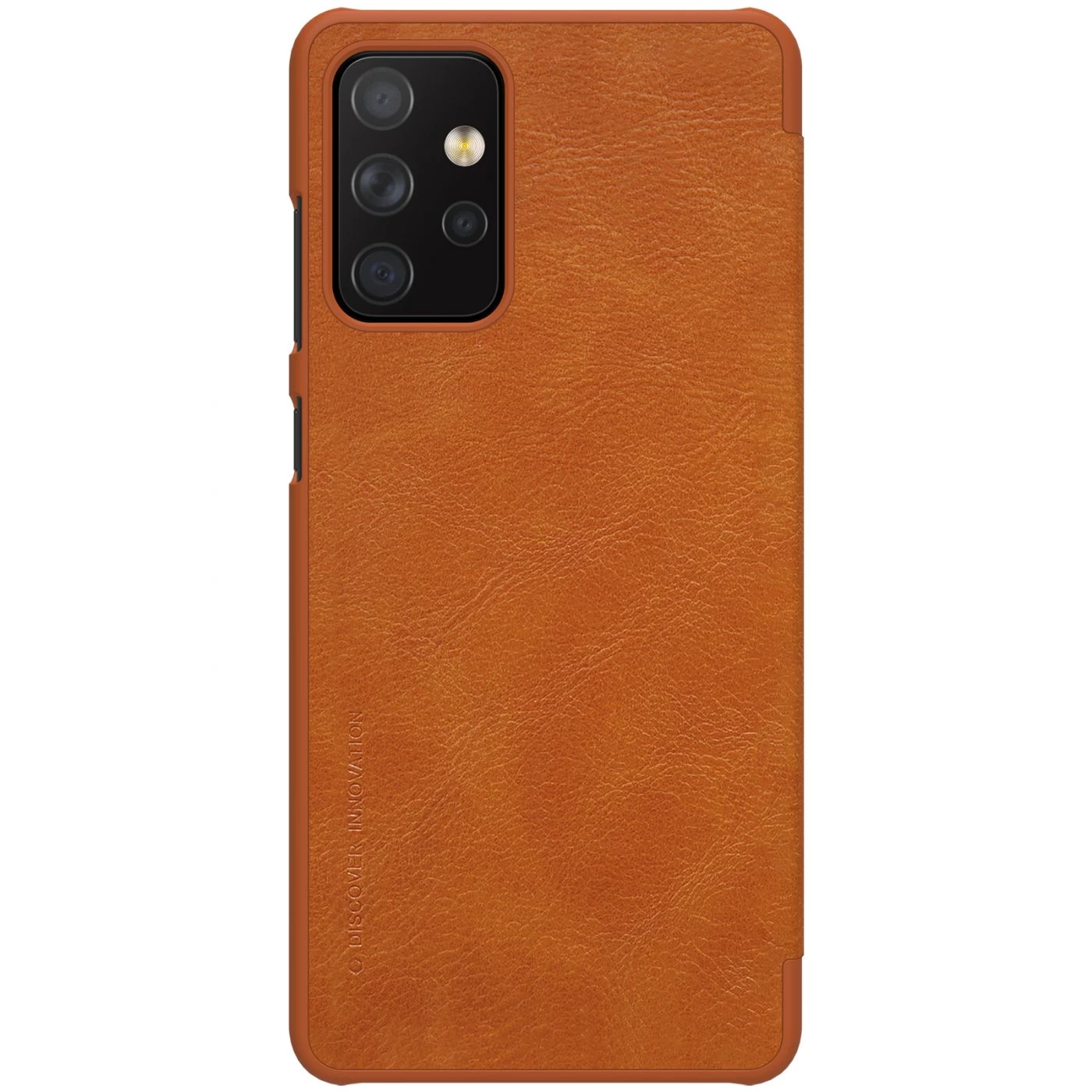 Samsung Galaxy A72 5G case brown Nillkin Qin Leather