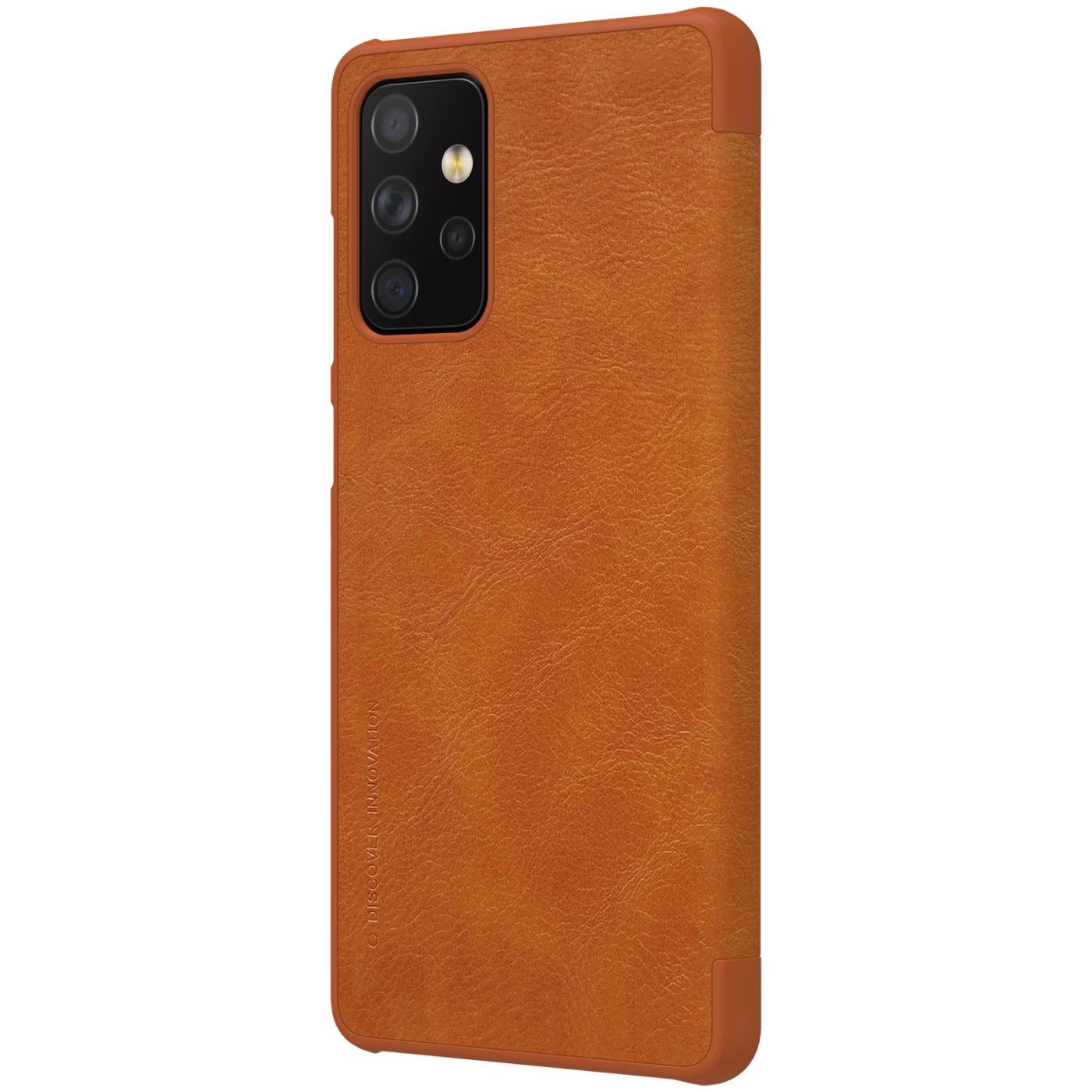 Samsung Galaxy A72 5G case brown Nillkin Qin Leather