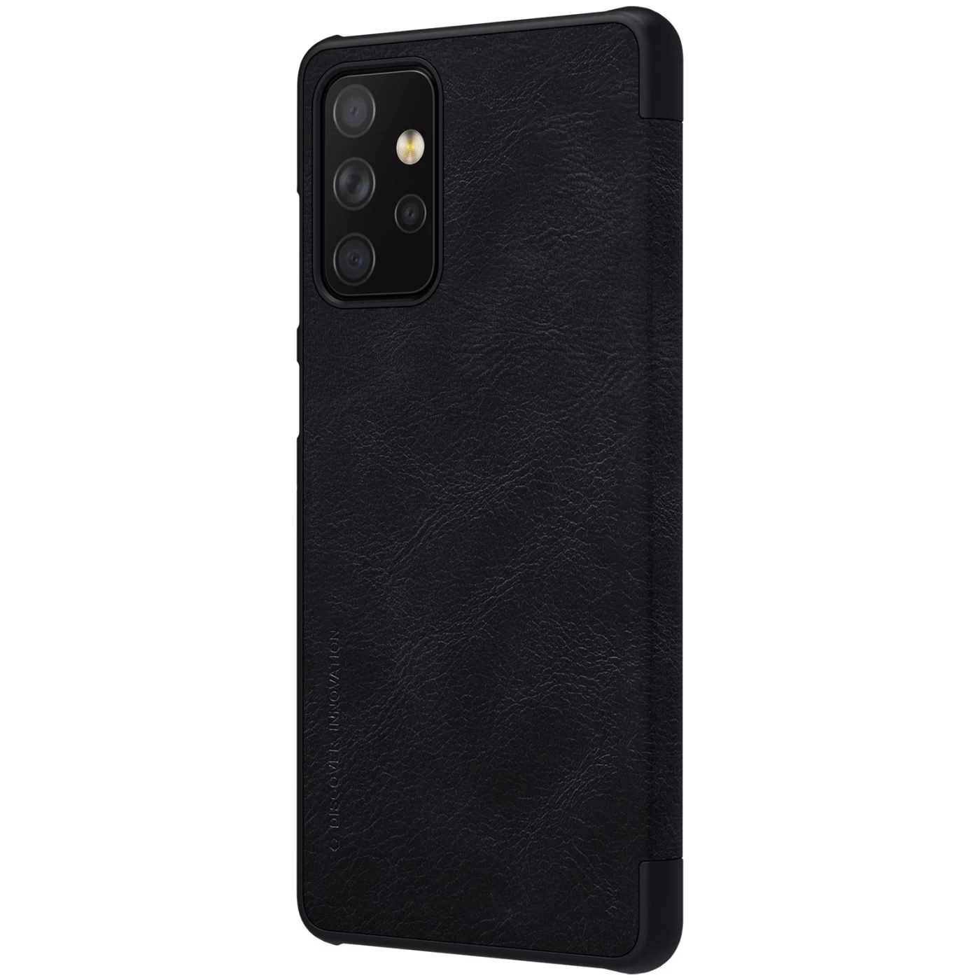 Samsung Galaxy A72 5G case black Nillkin Qin Leather