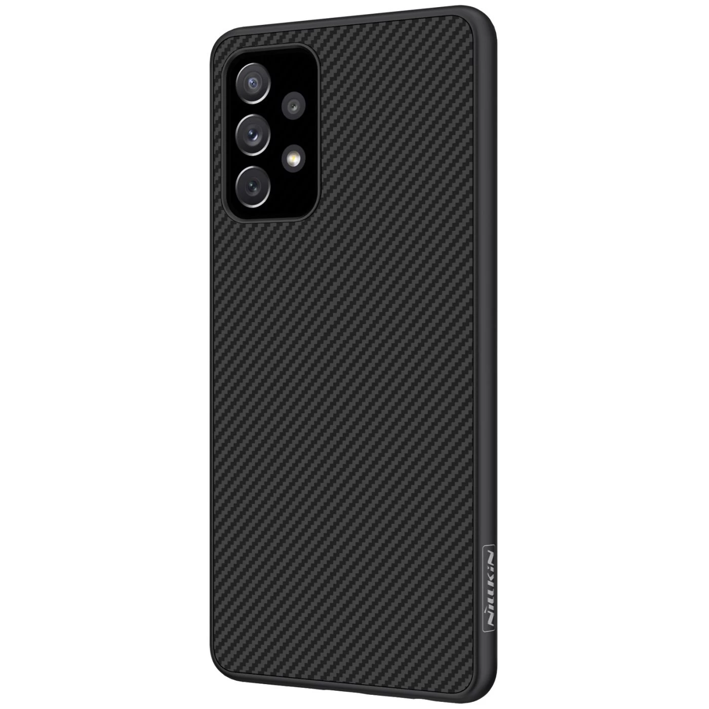 Samsung Galaxy A72 5G case black Nillkin Synthetic Fiber