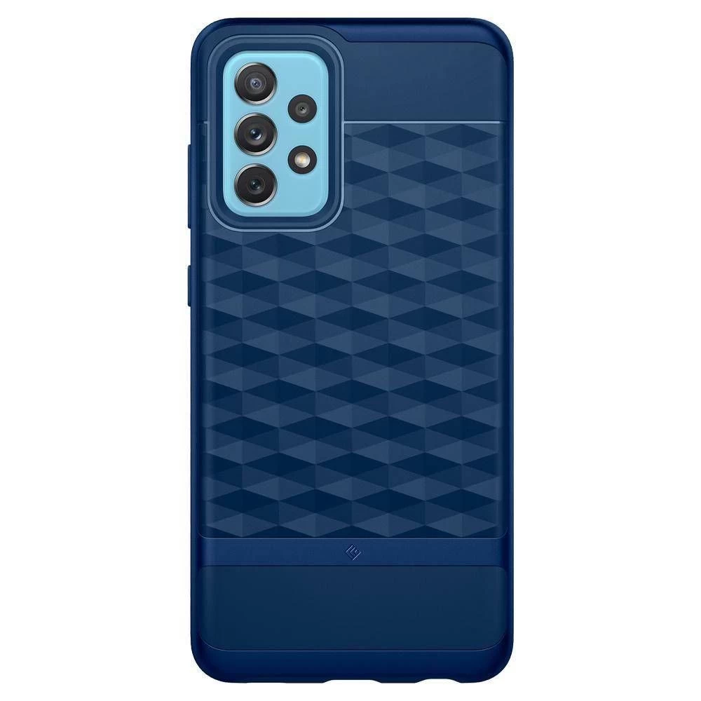 Samsung Galaxy A72 5G case blue CASEOLOGY Parallax