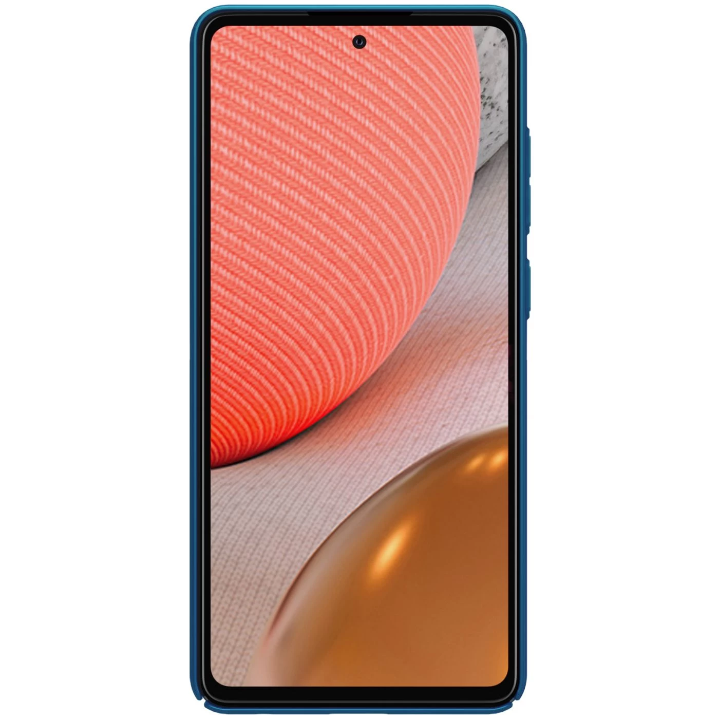 Samsung Galaxy A72 5G case blue Nillkin Super Frosted Shield