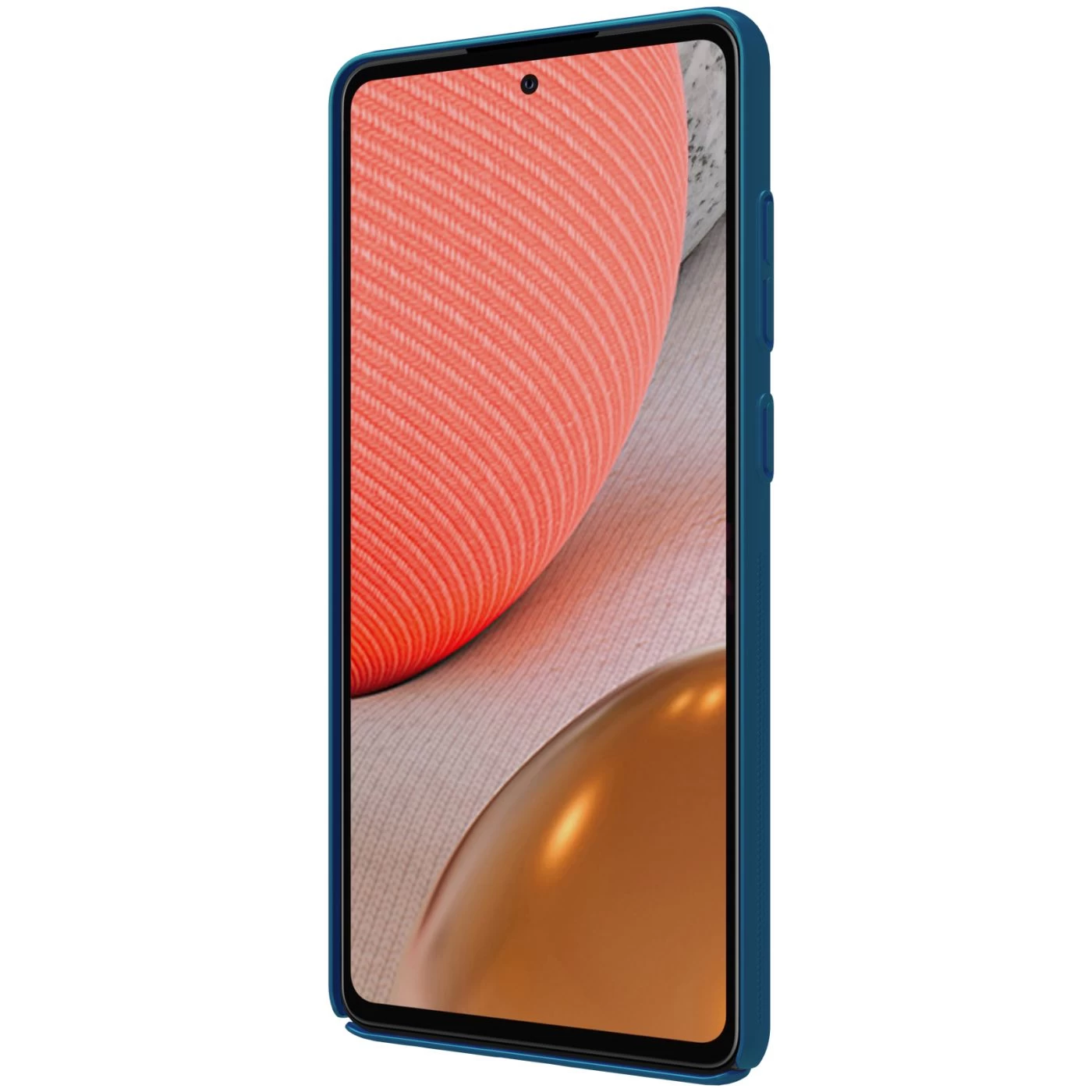 Samsung Galaxy A72 5G case blue Nillkin Super Frosted Shield