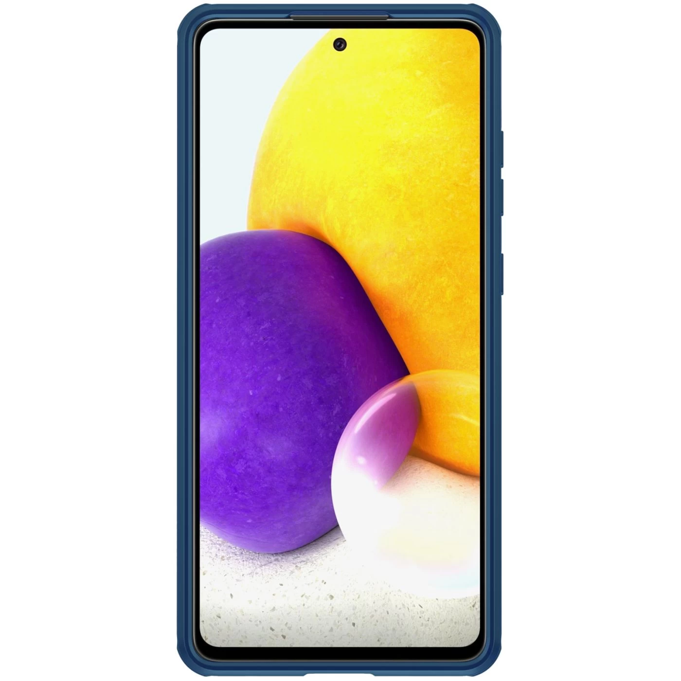 Samsung Galaxy A72 5G case blue Nillkin CamShield Pro