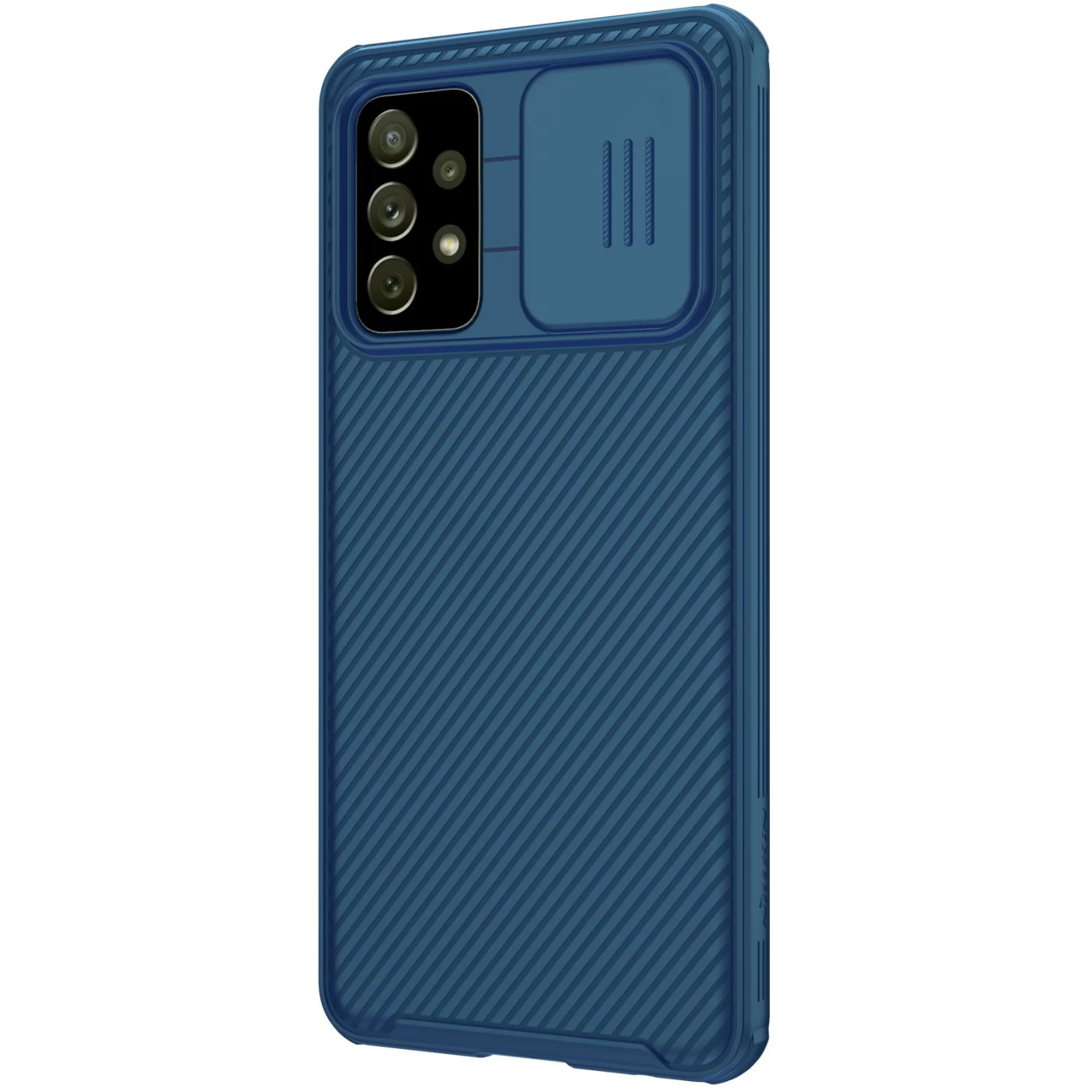 Samsung Galaxy A72 5G case blue Nillkin CamShield Pro