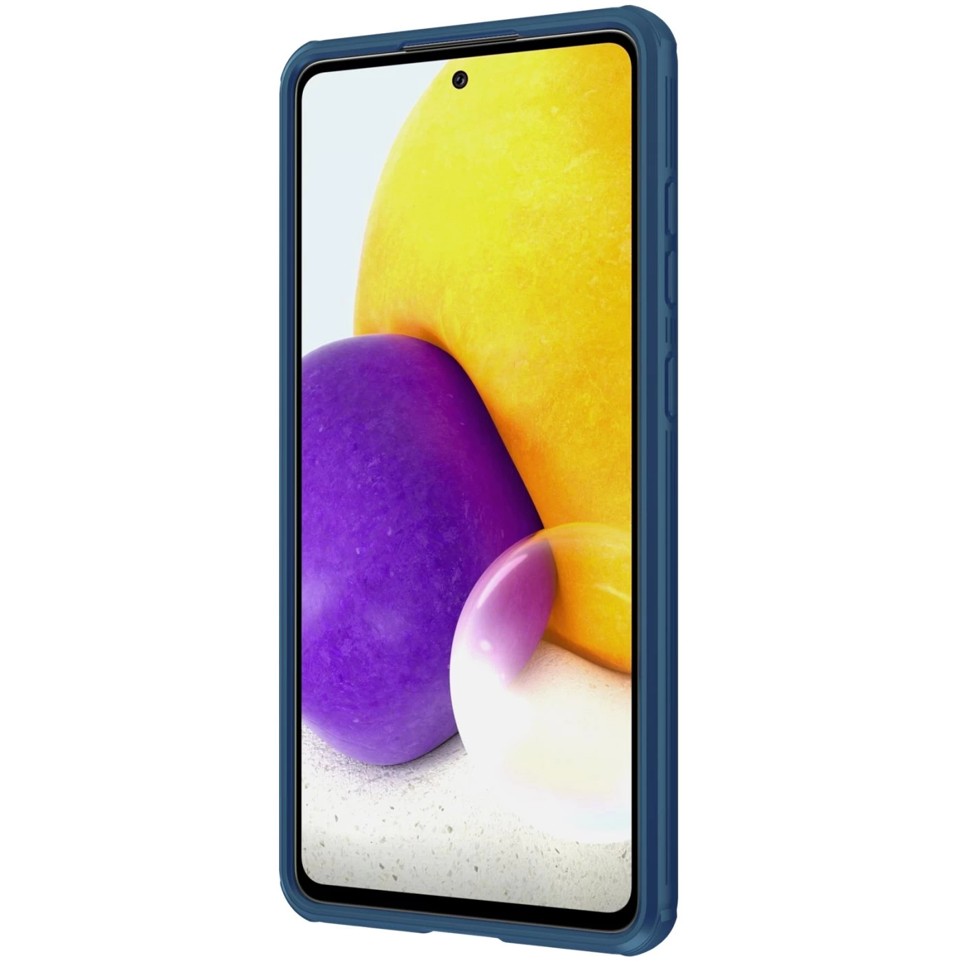 Samsung Galaxy A72 5G case blue Nillkin CamShield Pro
