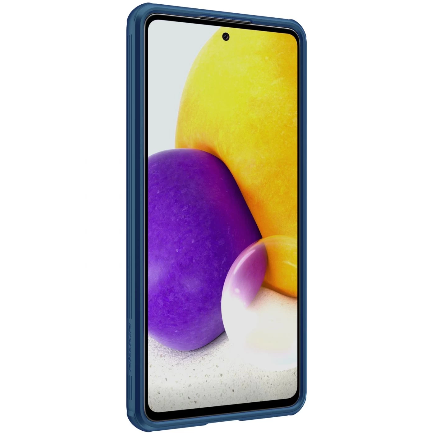 Samsung Galaxy A72 5G case blue Nillkin CamShield Pro