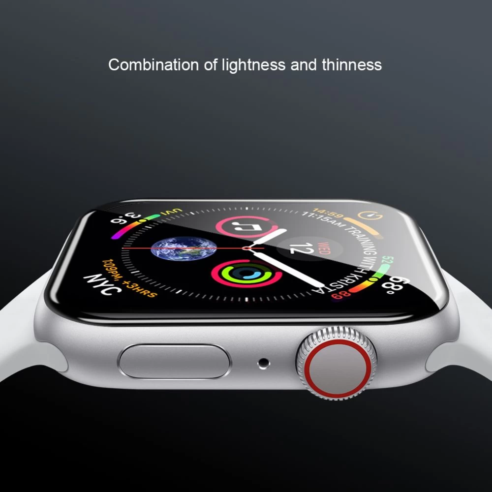 Apple Watch telefona aizsargstikls  Nillkin 3D AW+ Full Coverage Tempered Protective Film 38mm