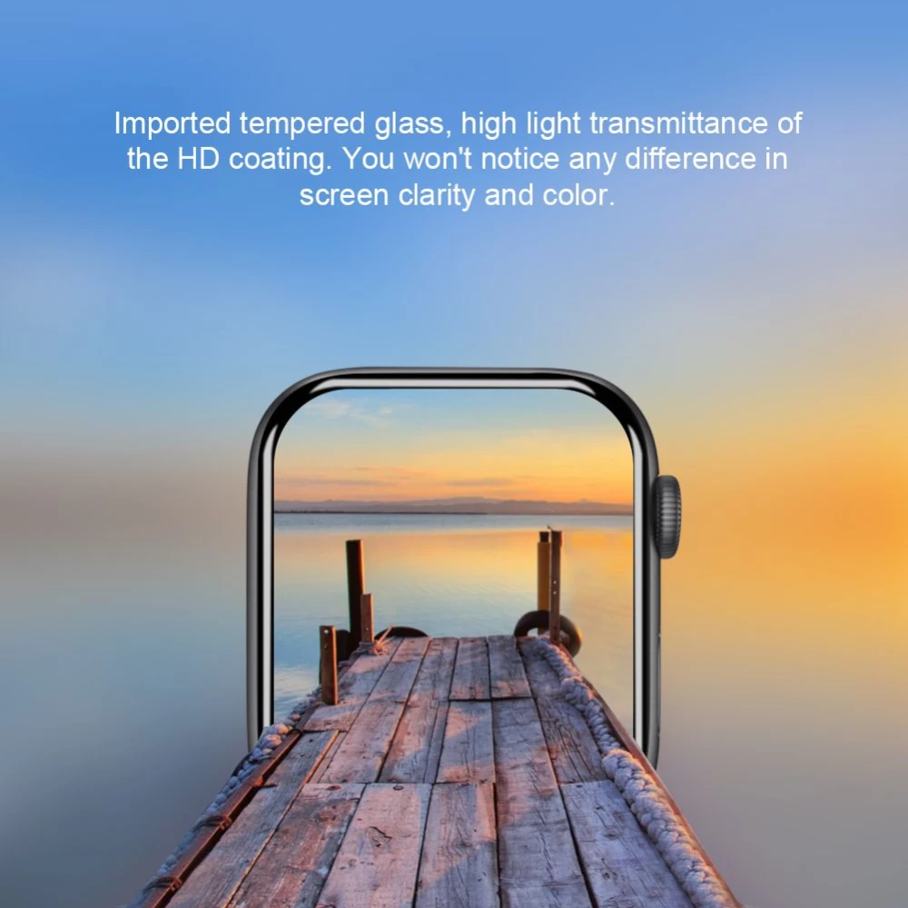 Apple Watch telefona aizsargstikls  Nillkin 3D AW+ Full Coverage Tempered Protective Film 38mm