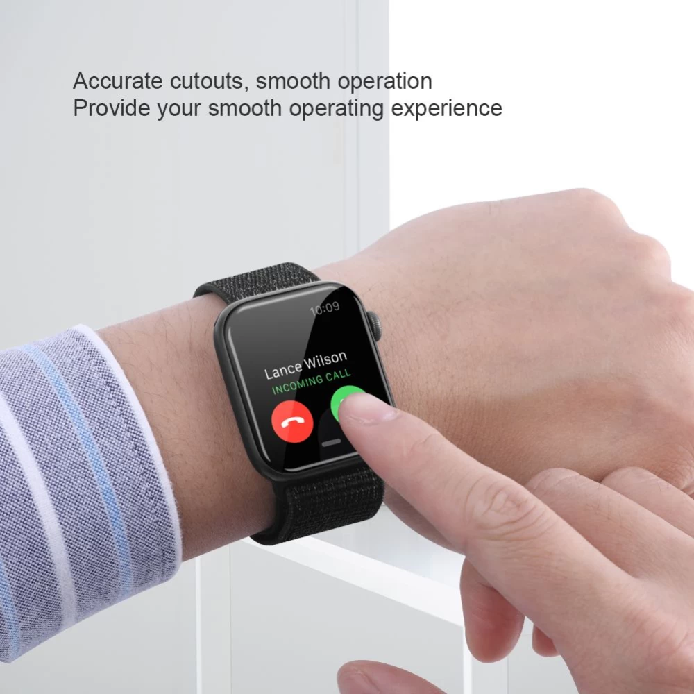 Apple Watch telefona aizsargstikls  Nillkin 3D AW+ Full Coverage Tempered Protective Film 38mm